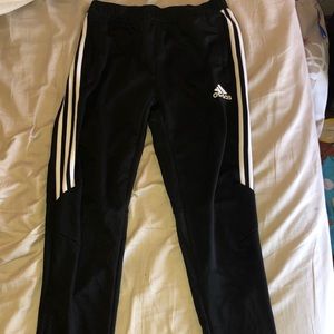 Men adidas black track pants
